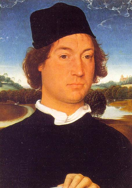 Hans Memling Portrait of an Unknown Man China oil painting art